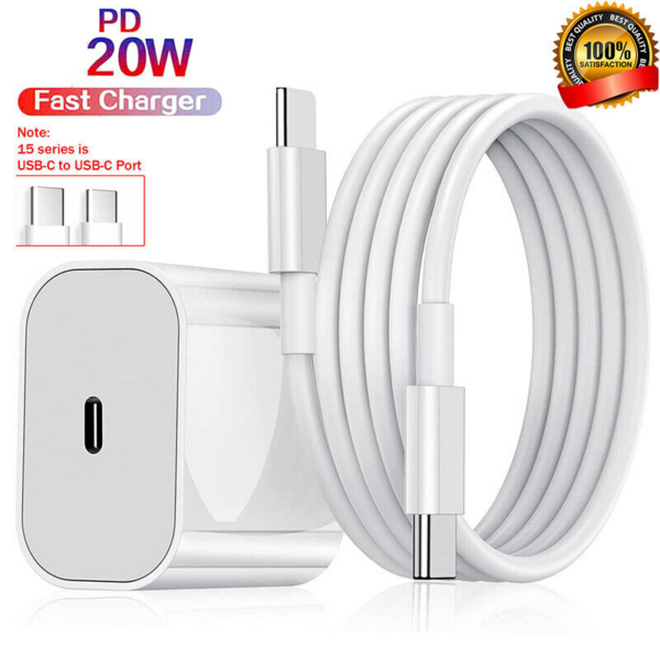 Type C USB Super Fast Charger PD to Type C Cable for Iphone 15 Ipad plus Pro Max - Image 16