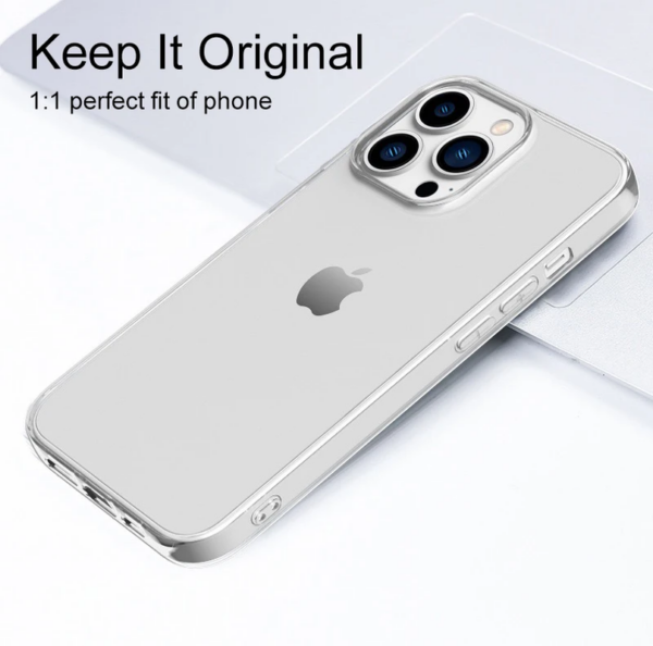 Ultra Thin Clear Silicone Case for Iphone 15 14 13 12 11 Pro Xs Max Mini XR X 7 8 6S plus 6 SE 2020 2022 2016 5 5S Back Cover - Image 4