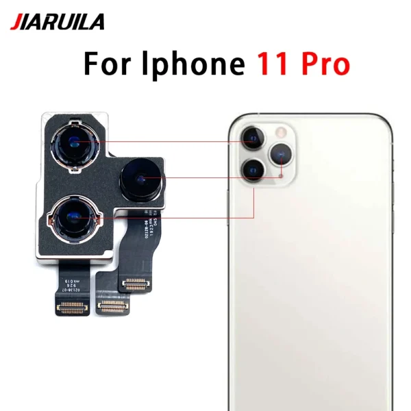 Rear Camera Module Flex + Front Facing Camera Replacement for Iphone 11 14 Pro Max14 Plus - Image 10