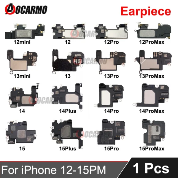 Top Earpiece Ear Speaker Replacement for Iphone 12 13 14 15 plus Pro Max Mini 12Promax 13Promax 14Promax 15Promax Part