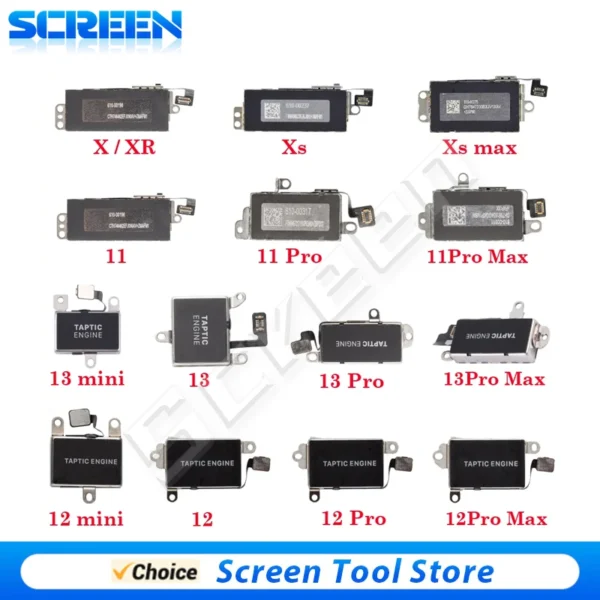 Vibration Flex Cable for Iphone 7 8 plus X XR XS 11 12 13 Pro Max Mini Motor Replacement Mobile Phone Parts - Image 3