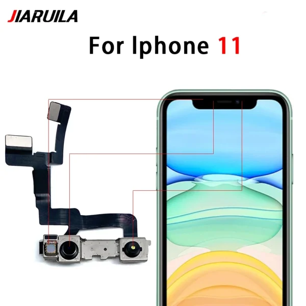 Rear Camera Module Flex + Front Facing Camera Replacement for Iphone 11 14 Pro Max14 Plus - Image 20