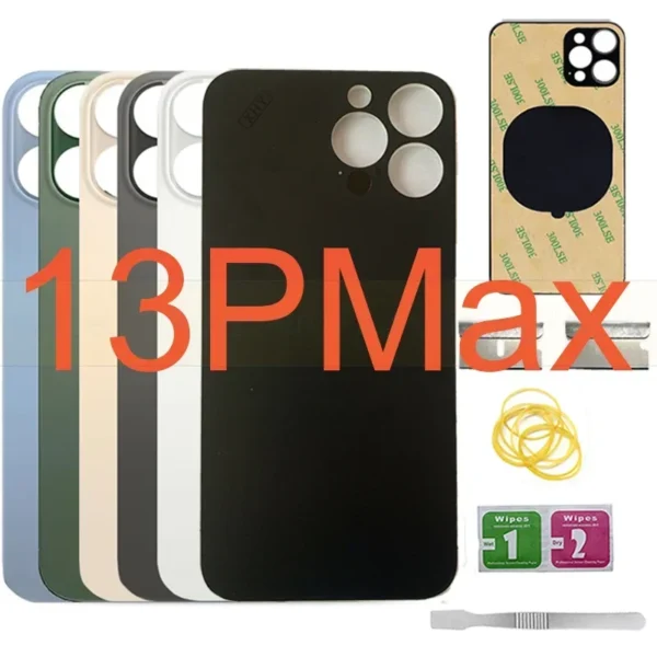 Back Rear Glass Cover Replacement for Iphone 13Pro Max 13Promax - Image 2