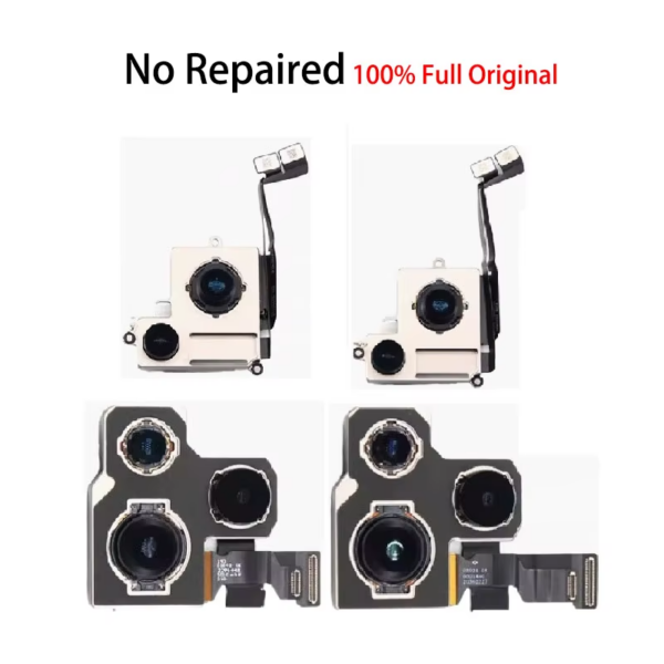 Original Test Back Rear Main Camera Flash Module Sensor Flex Cable for Iphone 14 plus Pro Max - Image 2