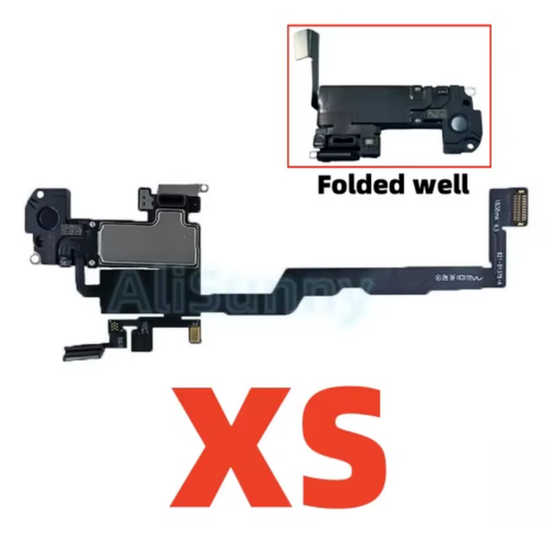 Iphone Earpiece Flex Cable for Iphone X to !2 Pro Max Top Front Ear Speaker Sensor Proximity Small Headset Fix Face Id Parts - Image 2