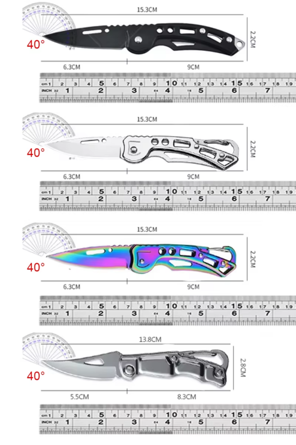 Kitchen Fruit Knife Stainless Steel Peeling Knife with Non-Slip Handle Utility Knives for Kitchen Accessories - Image 7