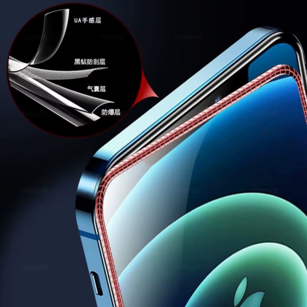 Airbag Edge Glass Privacy Screen Protector for Iphone XR X XS 11 12 13 Mini 14 15 16 Pro MAX plus SE - Image 4