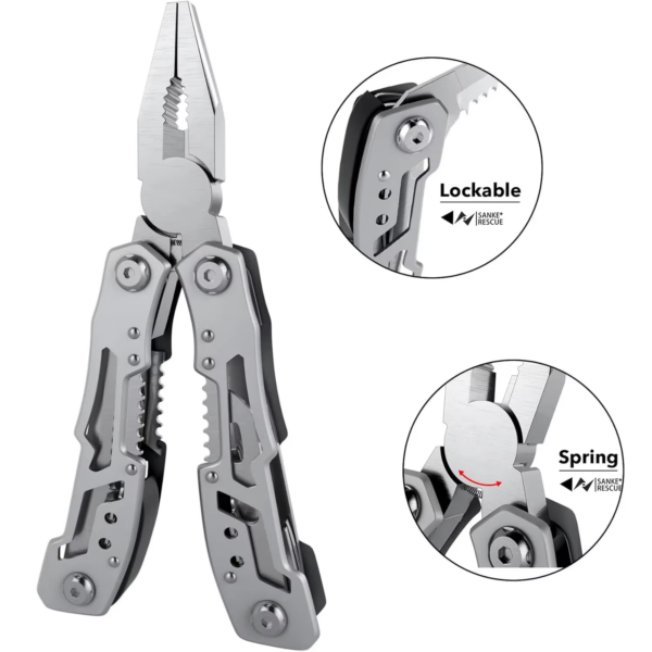 Hand Diy Multi Tools Multi-Tool Folding Knives Scissor Cutters EDC Survival Gear Manual Pliers Fishing Outdoor Survival Camping - Image 3