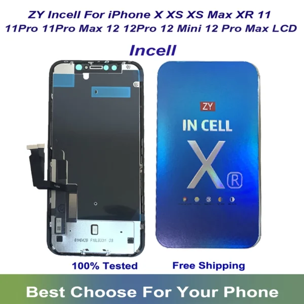 Incell LCD for  12 13 Mini 14 Pro Max 15 plus 11 13 Pro X XS Max XR LCD Display Touch Screen Digitizer Replacement Parts - Image 3