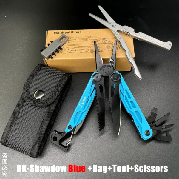 Folding Multi Functional Tool Pliers Multi Functional Combination Tool Pliers EDC Outdoor Equipment Swiss Tools - Image 22