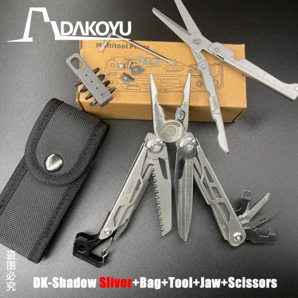 Folding Multi Functional Tool Pliers Multi Functional Combination Tool Pliers EDC Outdoor Equipment Swiss Tools - Image 26