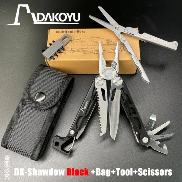 Folding Multi Functional Tool Pliers Multi Functional Combination Tool Pliers EDC Outdoor Equipment Swiss Tools - Image 29