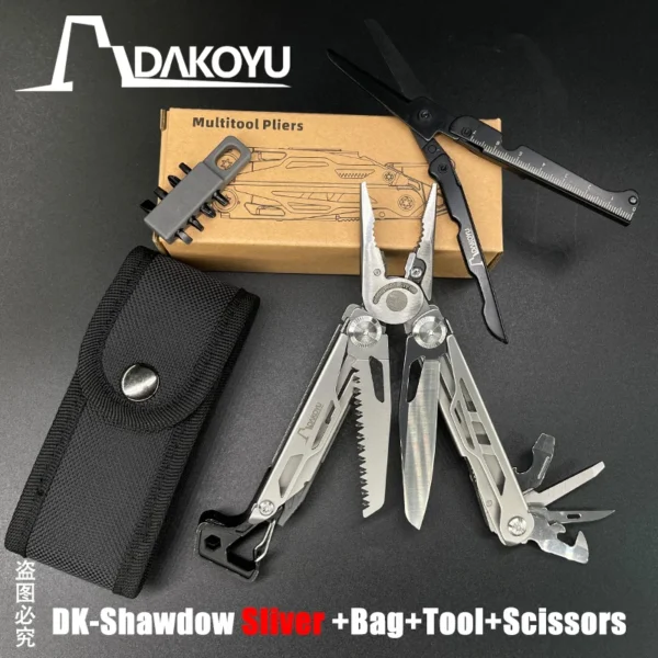 Folding Multi Functional Tool Pliers Multi Functional Combination Tool Pliers EDC Outdoor Equipment Swiss Tools - Image 27