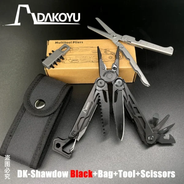 Folding Multi Functional Tool Pliers Multi Functional Combination Tool Pliers EDC Outdoor Equipment Swiss Tools - Image 49