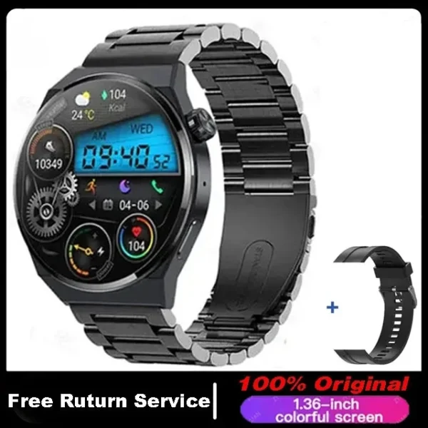 Smart Watch New Bluetooth Call Full Touch Amoled Diy Dails Sport Waterproof Smartwatch Pk Gt3 Pro Watch - Image 10