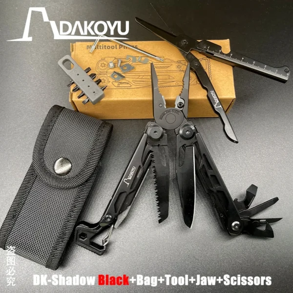 Folding Multi Functional Tool Pliers Multi Functional Combination Tool Pliers EDC Outdoor Equipment Swiss Tools - Image 51