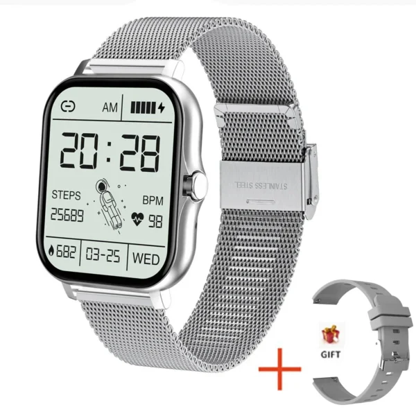 Full Touch Sport Smart Watch Men Women Heart Rate Fitness Tracker Bluetooth Call Smartwatch Wristwatch GTS 2 P8 plus Watch - Image 12