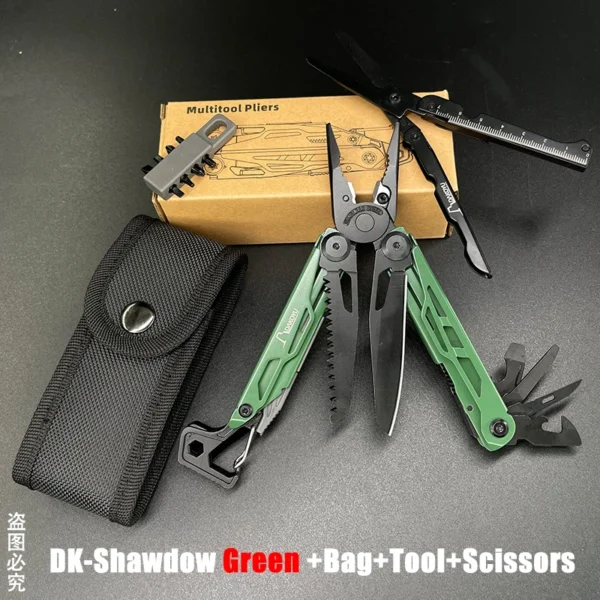 Folding Multi Functional Tool Pliers Multi Functional Combination Tool Pliers EDC Outdoor Equipment Swiss Tools - Image 10