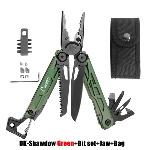 Folding Multi Functional Tool Pliers Multi Functional Combination Tool Pliers EDC Outdoor Equipment Swiss Tools - Image 47