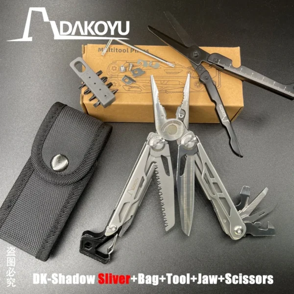 Folding Multi Functional Tool Pliers Multi Functional Combination Tool Pliers EDC Outdoor Equipment Swiss Tools - Image 33