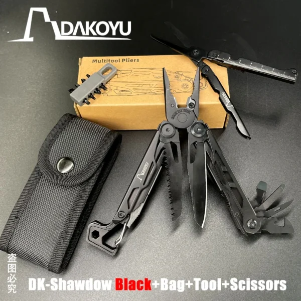 Folding Multi Functional Tool Pliers Multi Functional Combination Tool Pliers EDC Outdoor Equipment Swiss Tools - Image 50