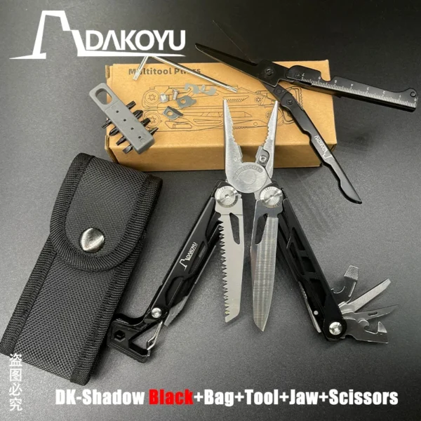 Folding Multi Functional Tool Pliers Multi Functional Combination Tool Pliers EDC Outdoor Equipment Swiss Tools - Image 30