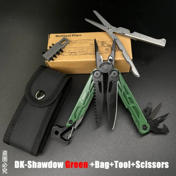 Folding Multi Functional Tool Pliers Multi Functional Combination Tool Pliers EDC Outdoor Equipment Swiss Tools - Image 11