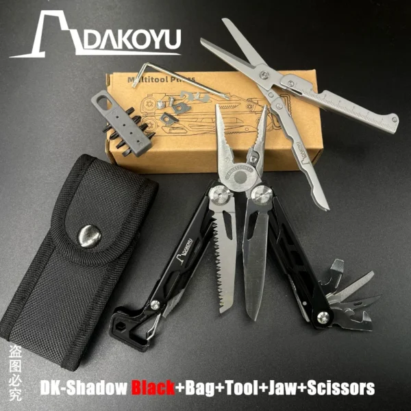 Folding Multi Functional Tool Pliers Multi Functional Combination Tool Pliers EDC Outdoor Equipment Swiss Tools - Image 31