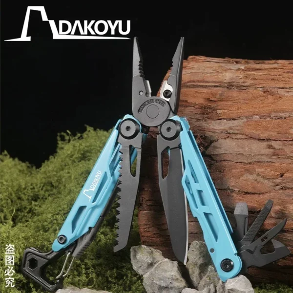 Folding Multi Functional Tool Pliers Multi Functional Combination Tool Pliers EDC Outdoor Equipment Swiss Tools - Image 5