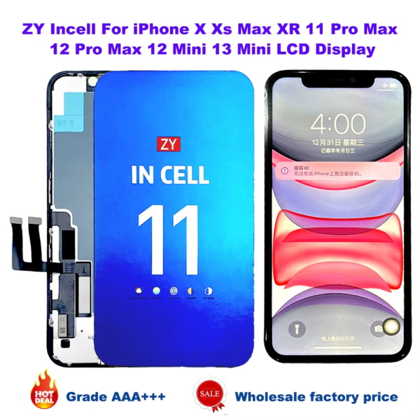 Incell LCD for  12 13 Mini 14 Pro Max 15 plus 11 13 Pro X XS Max XR LCD Display Touch Screen Digitizer Replacement Parts - Image 2