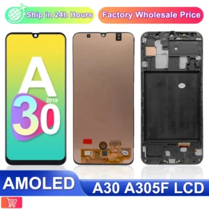 Galaxy A30 A305F A305F/DS Amoeled Display Touch Screen Digitizer