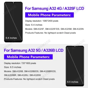 Samsung Galaxy A32 4G LCD SM-A325F SM-A325M SM-A326B