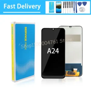 TFT Screen No Frame for Samsung A24 4G LCD Replacement