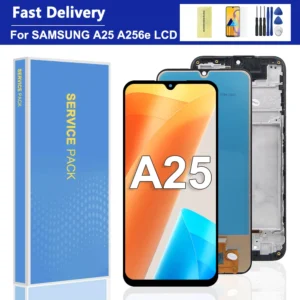 Samsung A25 A256B/DS LCD Display Compatible with A256B A256E A256U Models