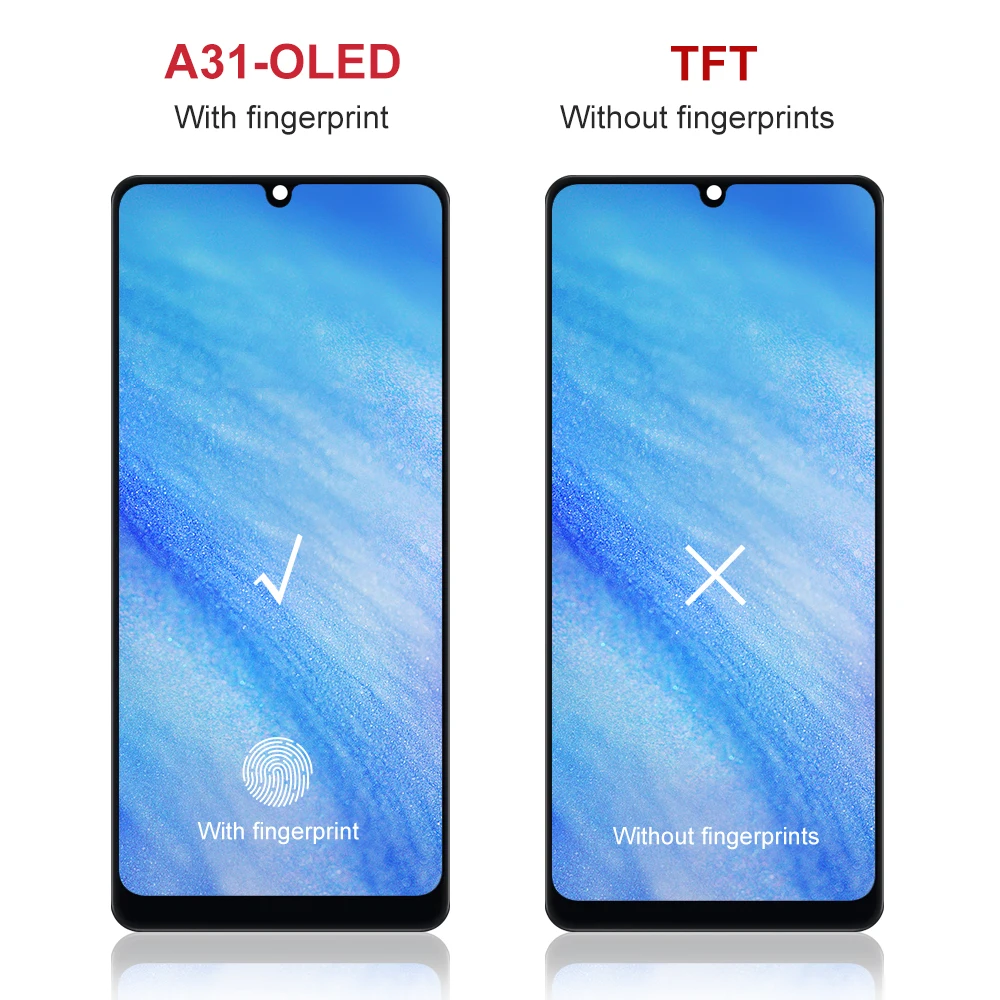 6.4''For Samsung Galaxy A31 A315 LCD TFT Display with Frame - Image 5