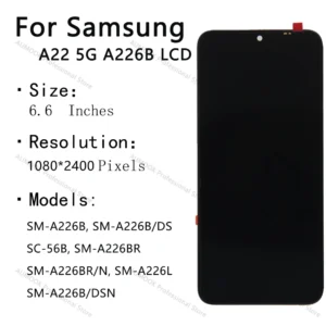LCD for Samsung A22 5G Display A226B A226B/DS A226L