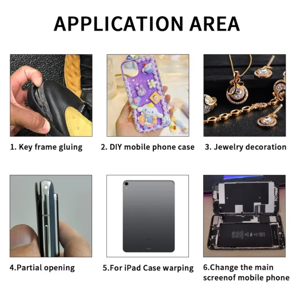 T-7000 Contact Phone Repair Adhesive Universal Glass Plastic DIY