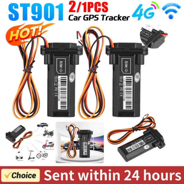 Car Tracker ST-901 Vehicle Tracking Device GPS GSM SMS Locator with Real Time Tracking