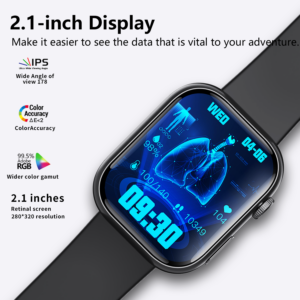 Best ECG Smart Watch of 2025 With Blood Pressure Monitor+Blood Glucose Monitoring - Image 3