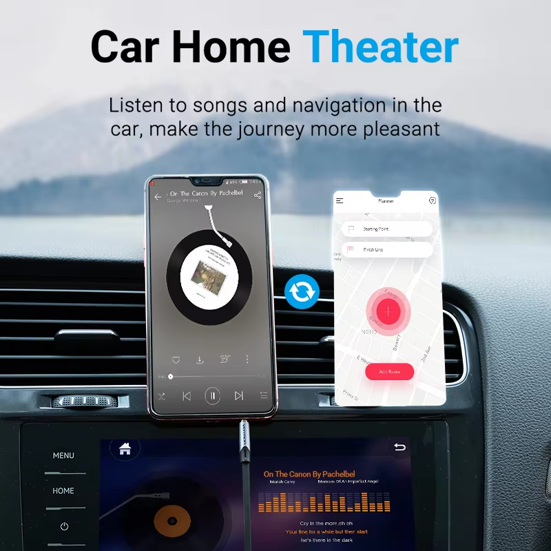 Jack 3.5Mm Aux Cable Male to Male 3.5Mm Audio Cable Jack for JBL Xiaomi Oneplus Headphones Speaker Cable Car Aux Cord - Image 3