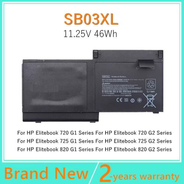 Hp Elitebook 720 725 820 G1 G2