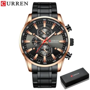 CURREN Mens Watches Waterproof Luxury Wristwatch Men Chronograph - Image 21