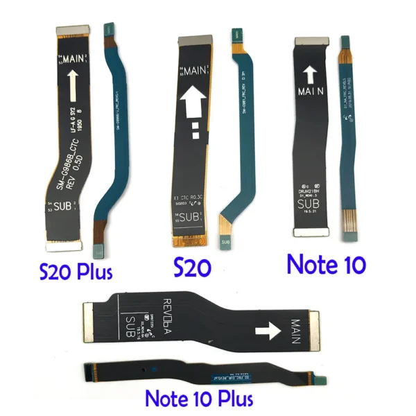 Note 10 Lite Note 20 S10 plus 5G S20 Fe Ultra Main FPC LCD Display Connect Mainboard Flex Cable Ribbon