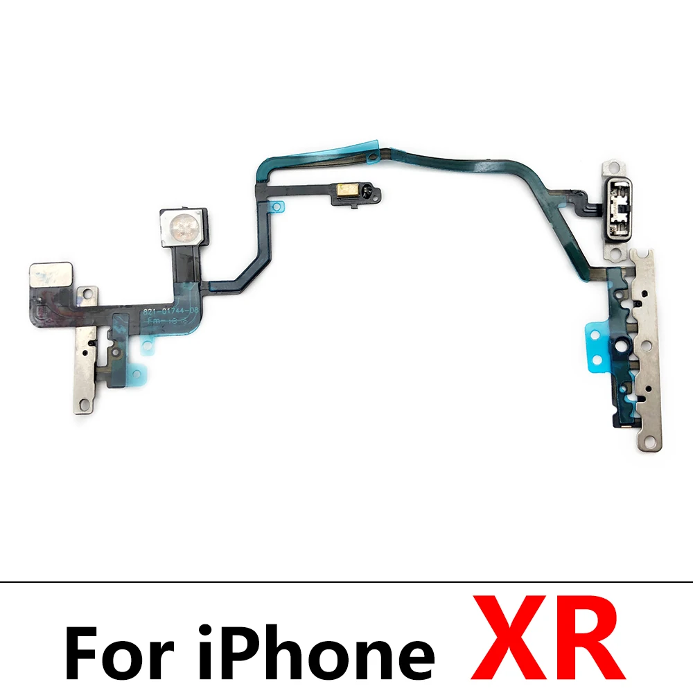 Power Flex Cable for Iphone 7 8 plus X XR XS Max Mute & Volume Switch on off Button Key Replacement Parts - Image 24