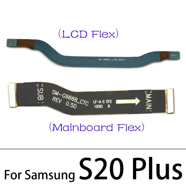 Note 10 Lite Note 20 S10 plus 5G S20 Fe Ultra Main FPC LCD Display Connect Mainboard Flex Cable Ribbon