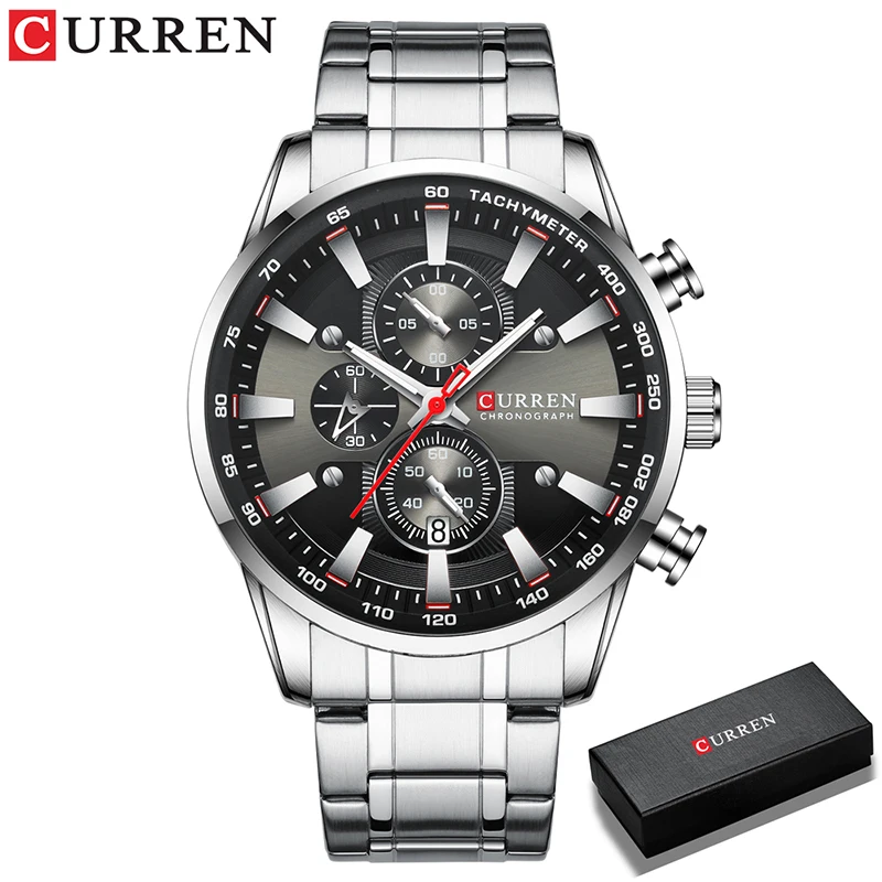 CURREN Mens Watches Waterproof Luxury Wristwatch Men Chronograph - Image 11