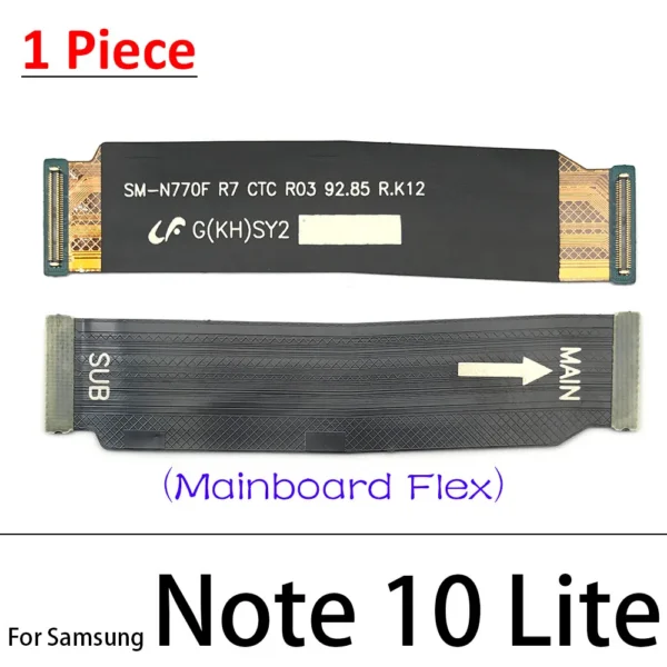 Note 10 Lite Note 20 S10 plus 5G S20 Fe Ultra Main FPC LCD Display Connect Mainboard Flex Cable Ribbon