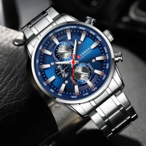 CURREN Mens Watches Waterproof Luxury Wristwatch Men Chronograph - Image 4