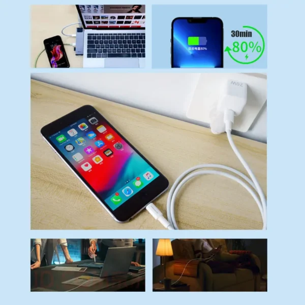 Original 60W USB-C Fast Data Cable for Iphone 16 15 Pro Max plus Samsung Xiaomi Huawei Phone Type C