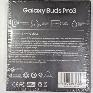 Galaxy Buds3 Pro 2025 Wireless Earbuds, Hybrid ANC in-Ear Headphones, 25H Playtime, Hi-Fi Sound for Gym/Running 2nd Grade - Image 7